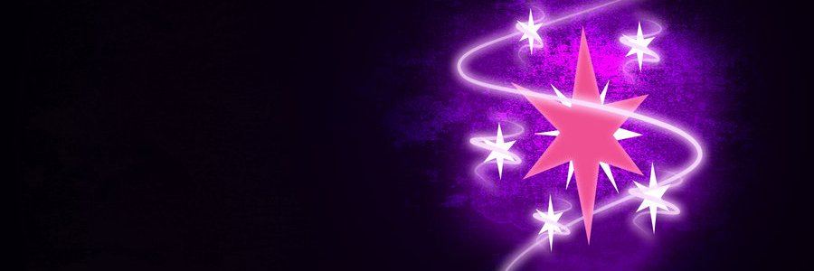 Twilight Andromeda Sparkle banner