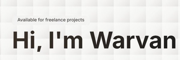 itswarvan Profile Banner