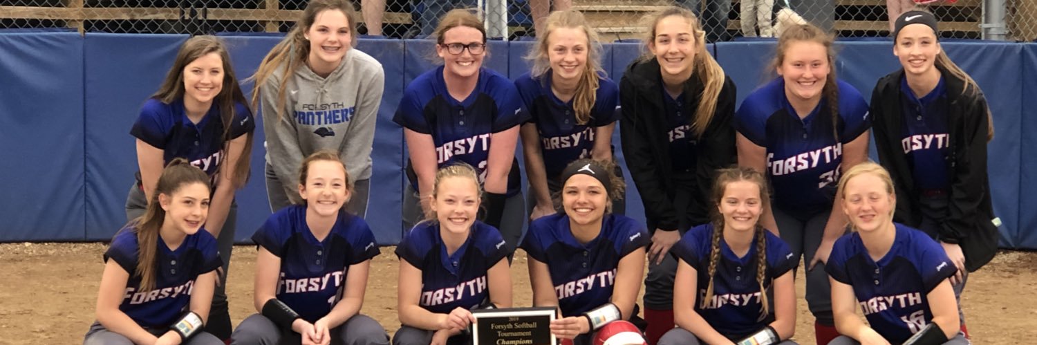Forsyth Softball banner