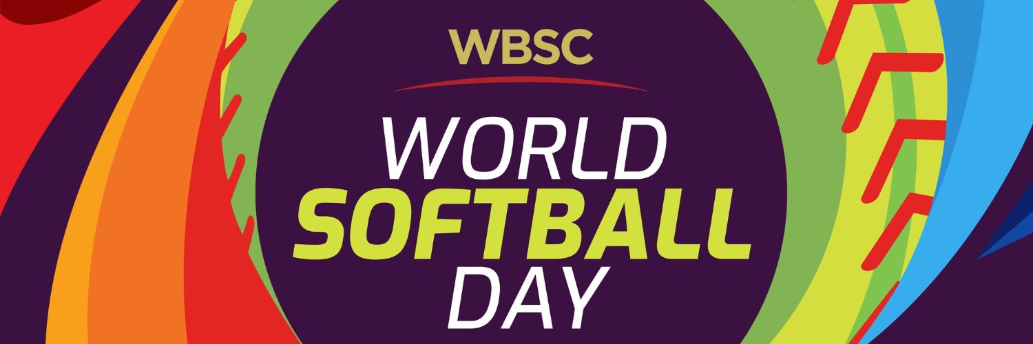 WBSC #WorldSoftballDay 🥎 banner