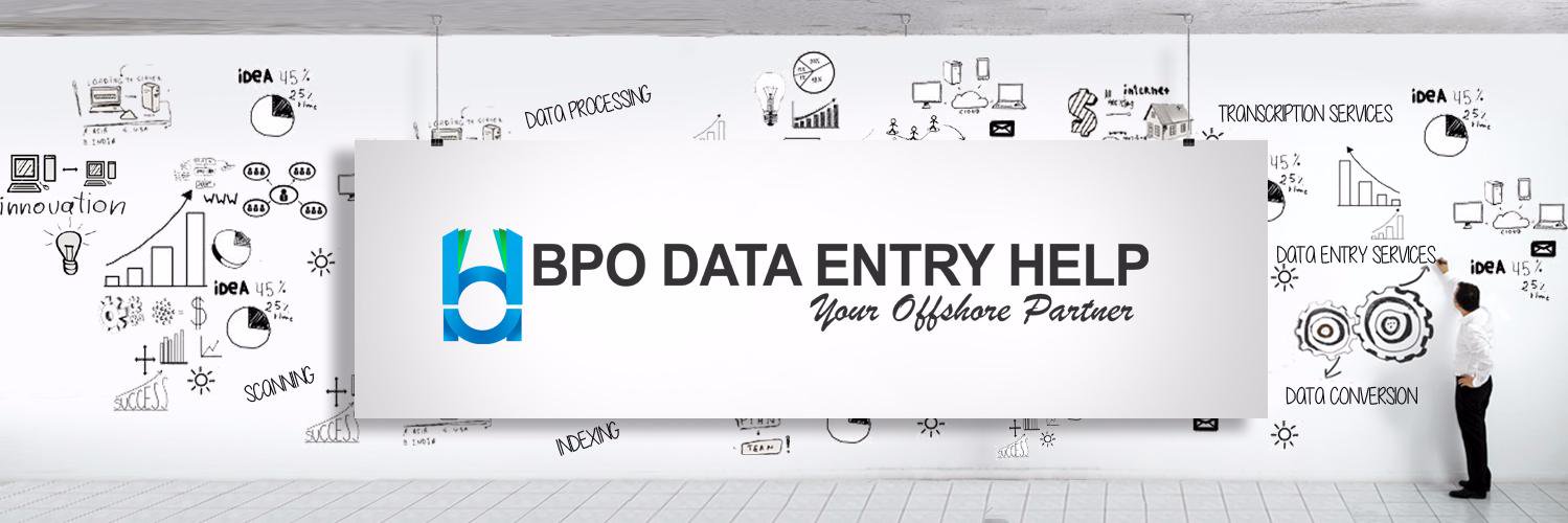 BPO Data Entry Help banner