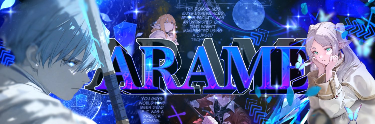 Arame817's profile banner image