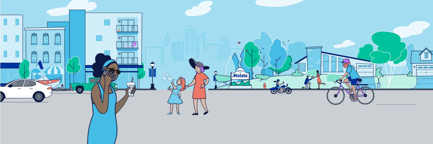 Allstate's banner