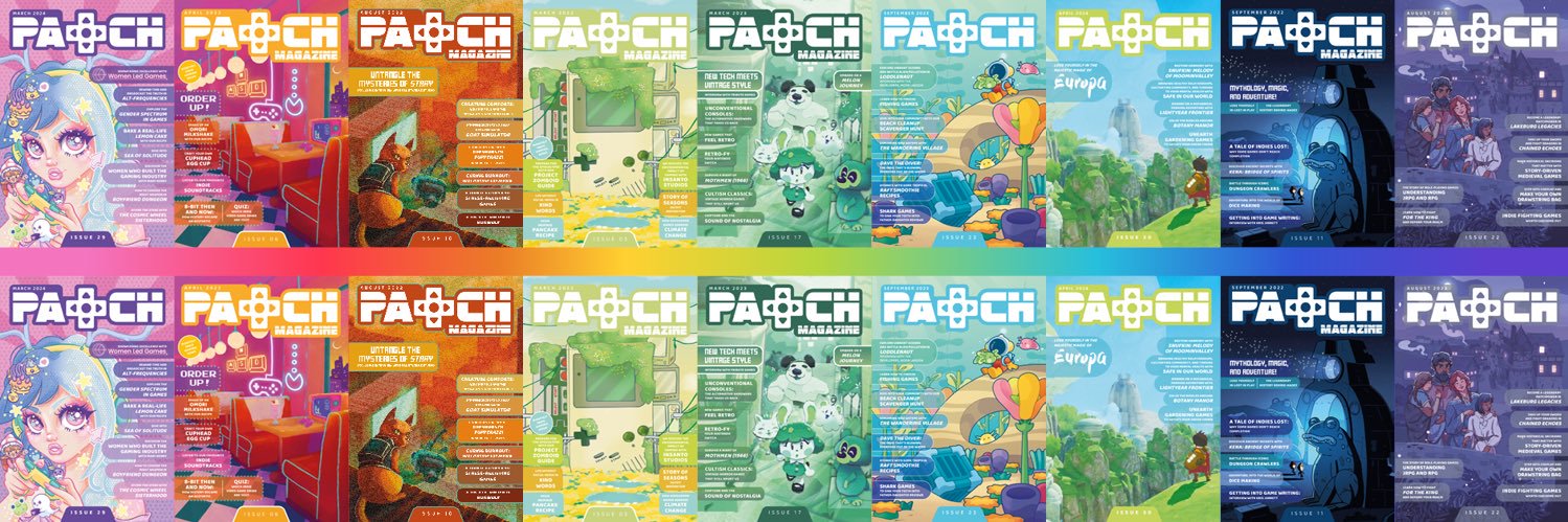 Patch Magazine | Indie Gaming's banner