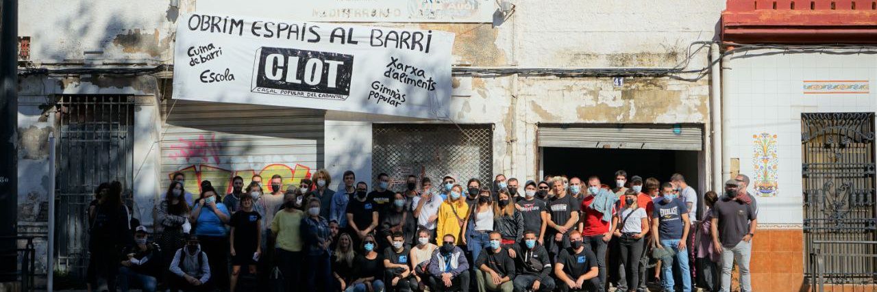 El Clot, Casal Popular del Cabanyal banner