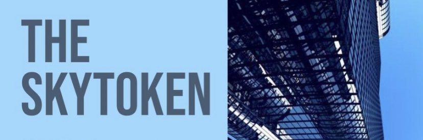 The SkyToken Official banner