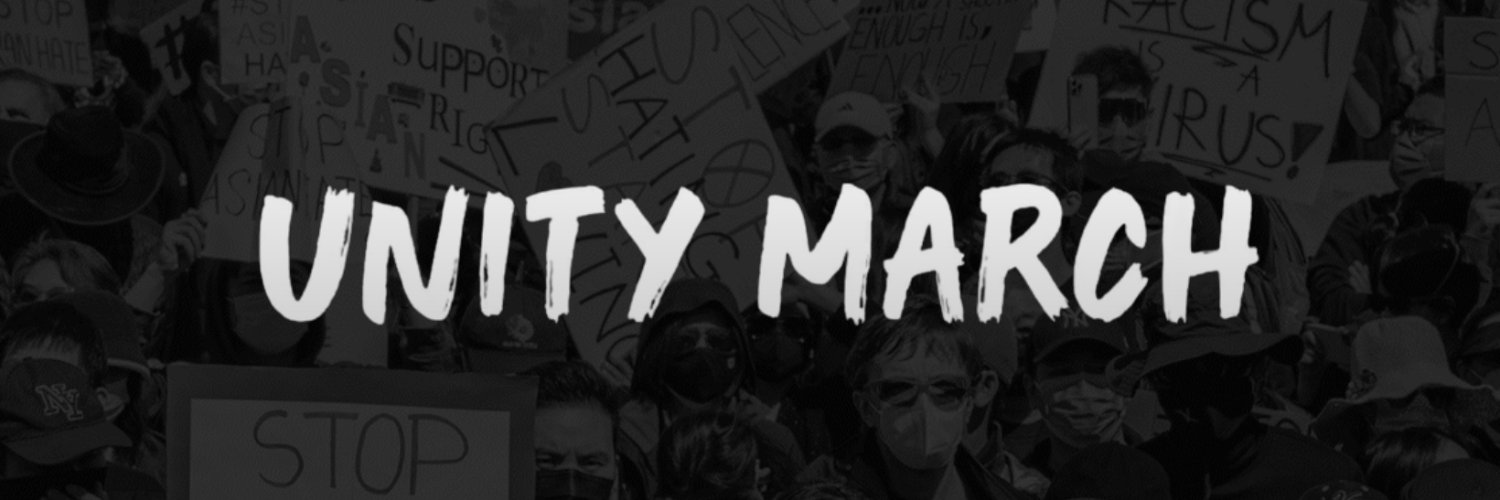 Unity March banner