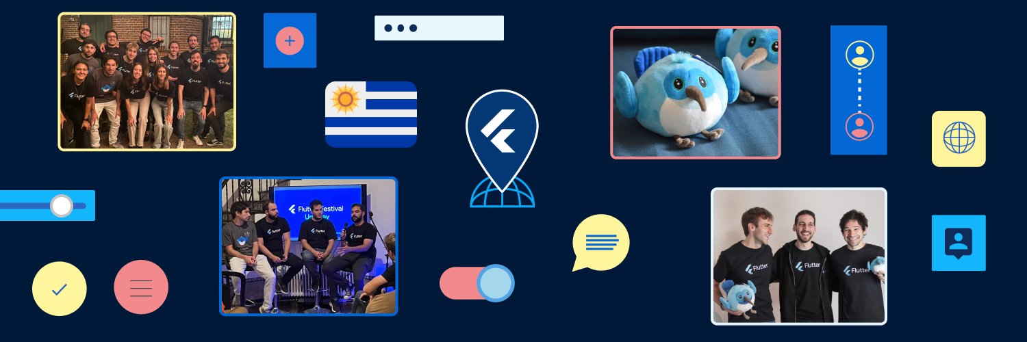 Flutter Uruguay 💙's banner