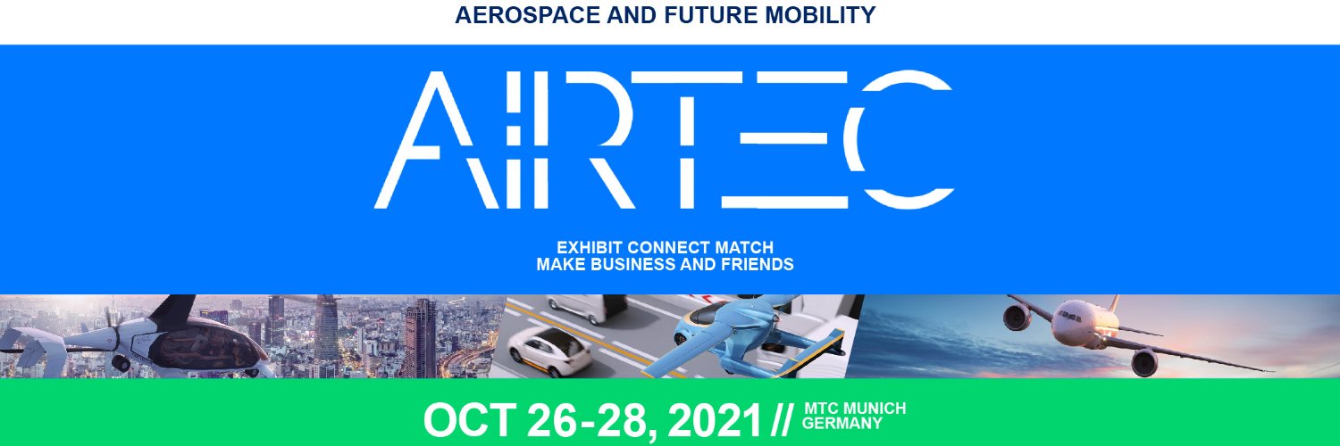 Airtec Trade Fair for Aerospace & Future Mobility banner