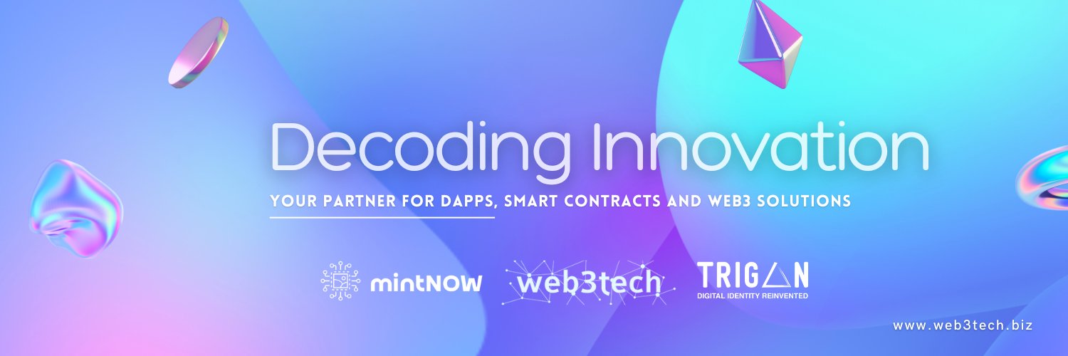 Web3 Technology Solutions - Blockchain Solutions Profile Banner