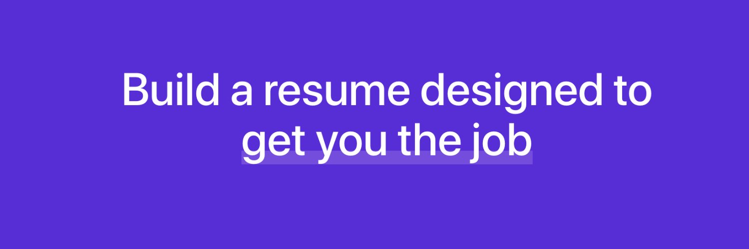resumecom's profile banner image