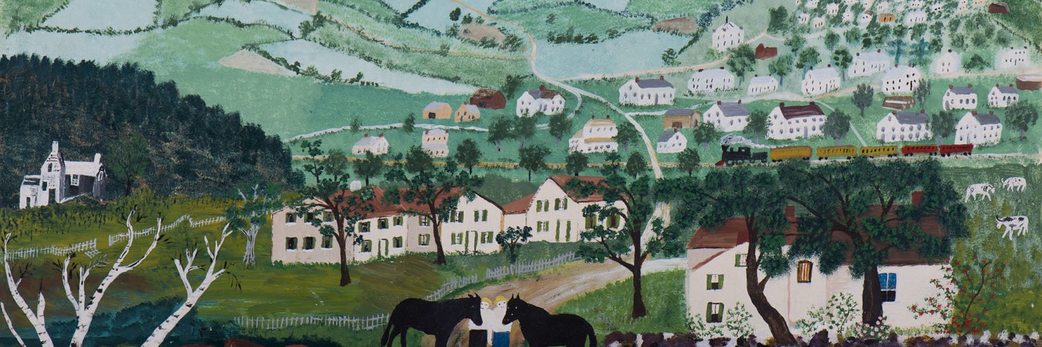 Grandma Moses's banner