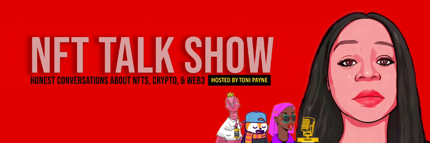 NFT Talk Show 🎙️Podcast banner