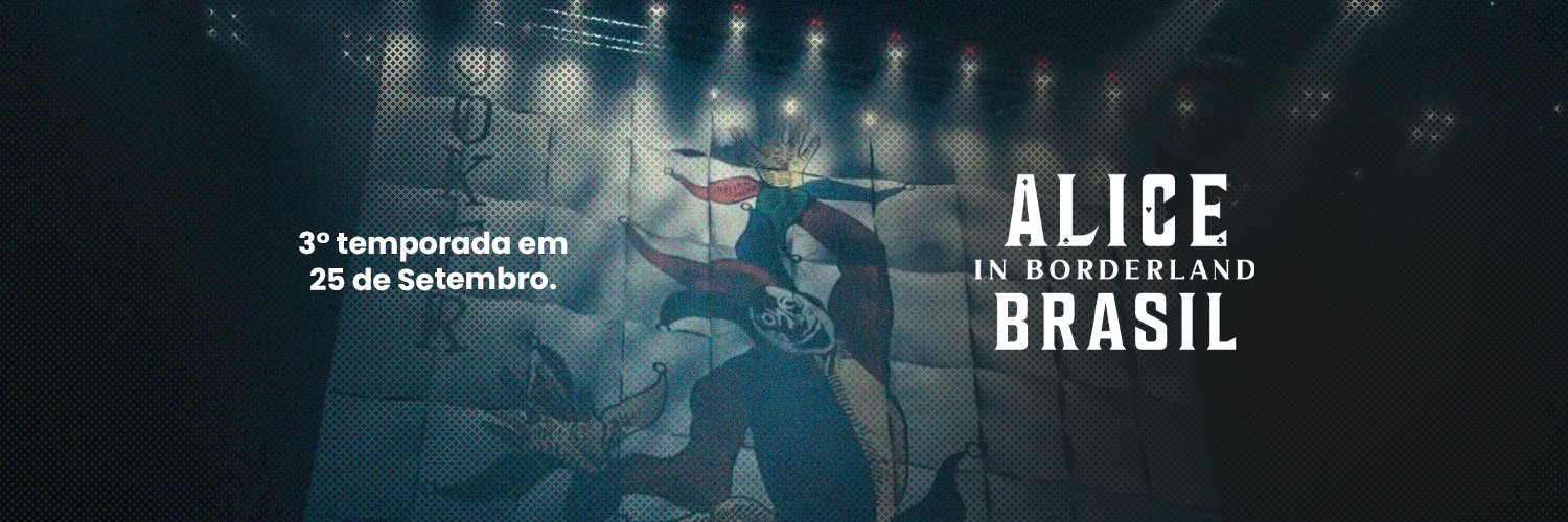 Alice in Borderland Brasil's banner