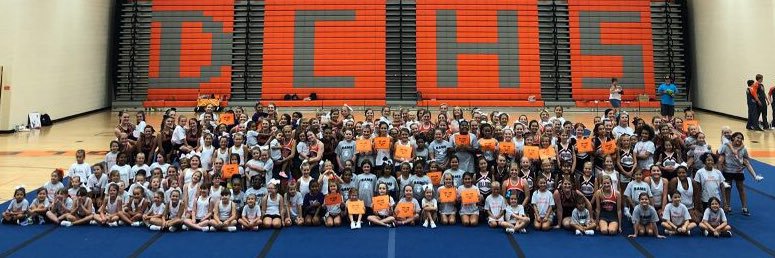 Davie County Cheer banner