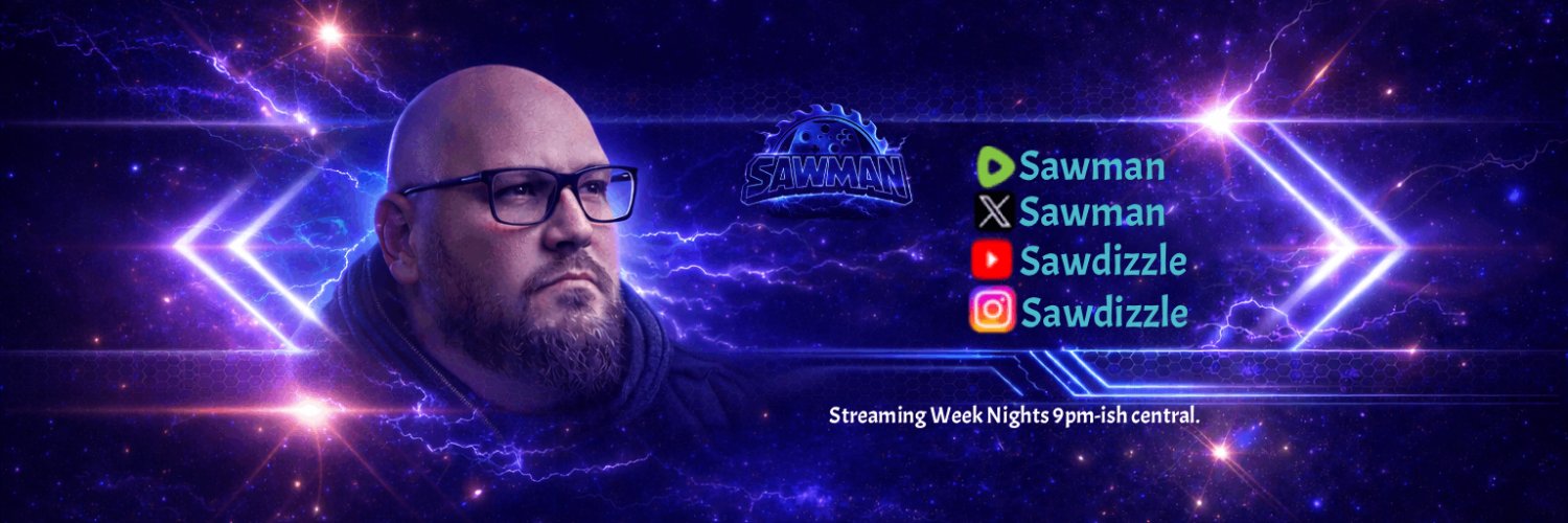 Sawman's profile banner image