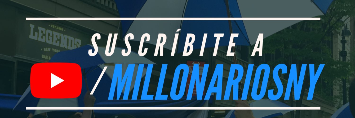 MillonariosNY's profile banner image