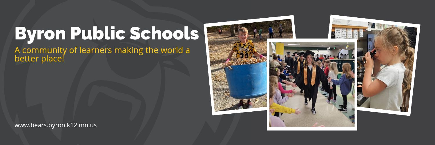 Byron Public Schools banner