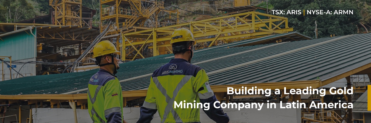 Aris Mining's banner