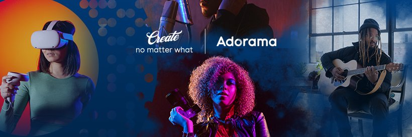 Adorama #CreateNoMatterWhat banner