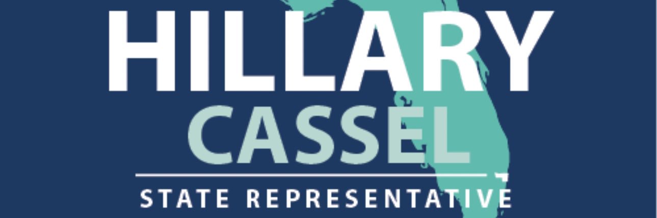 Rep. Hillary Cassel's banner