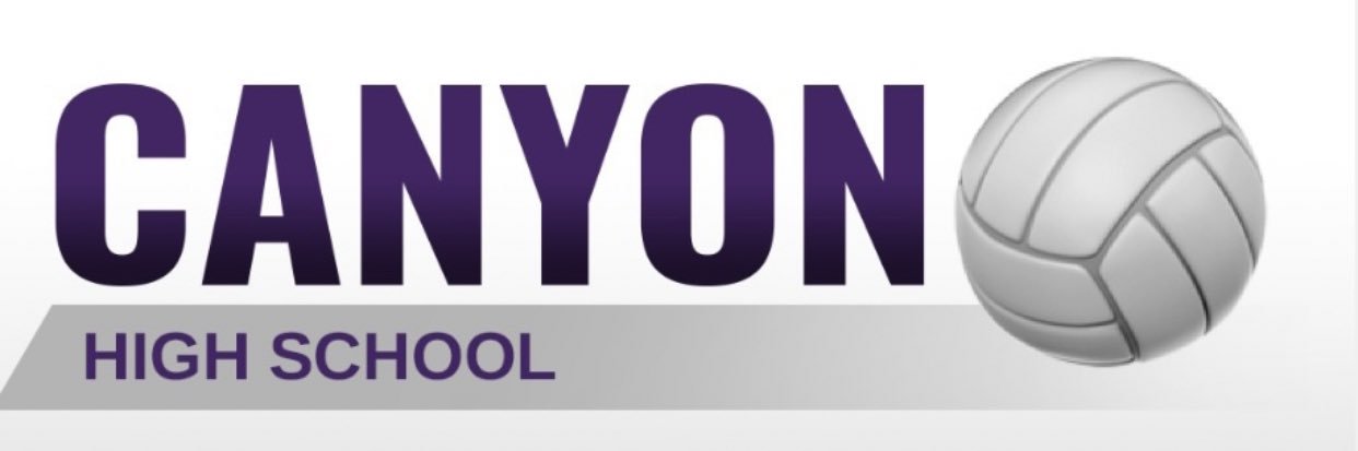 Canyon HS Volleyball banner