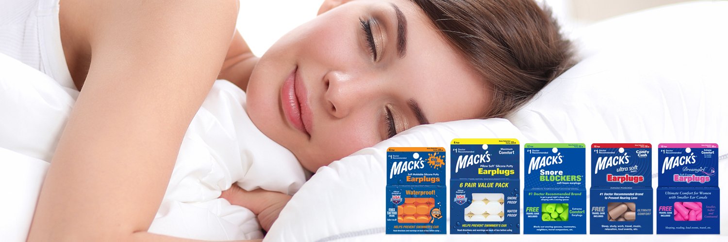 Mack's Ear Plugs banner