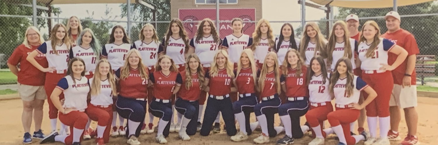 Platteview Softball banner