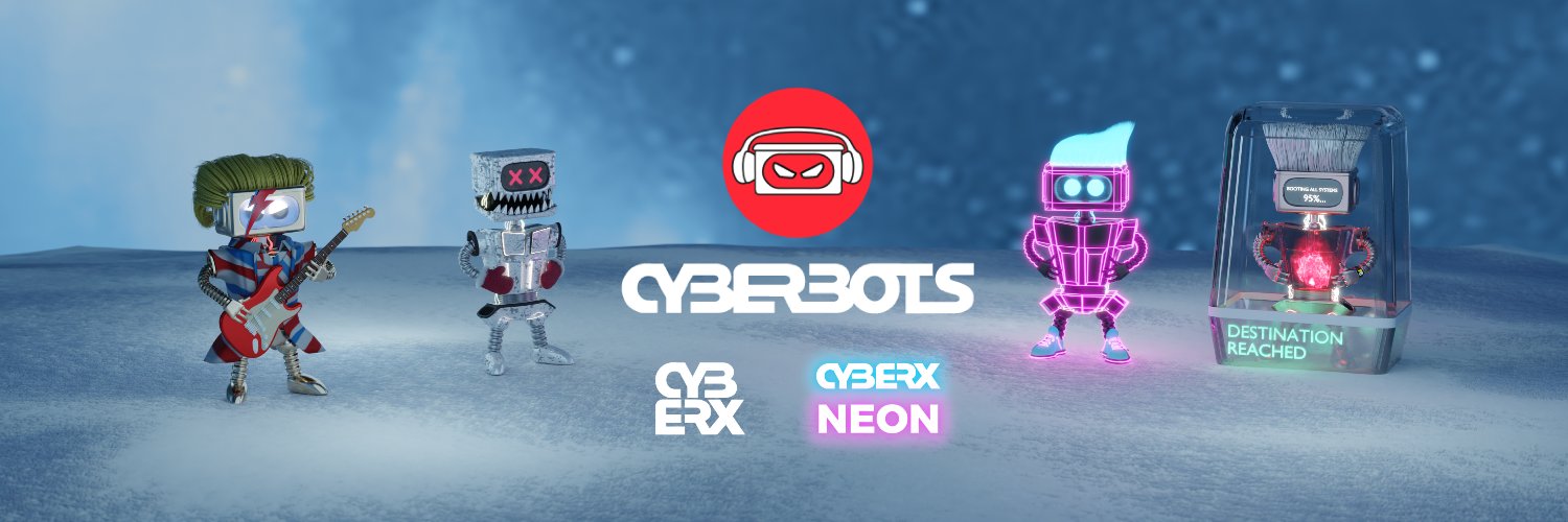 CYBERBOTS | CYBERX banner