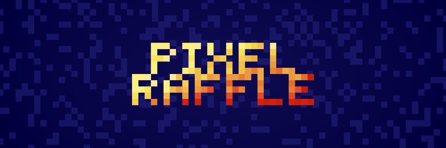Pixel Raffle banner