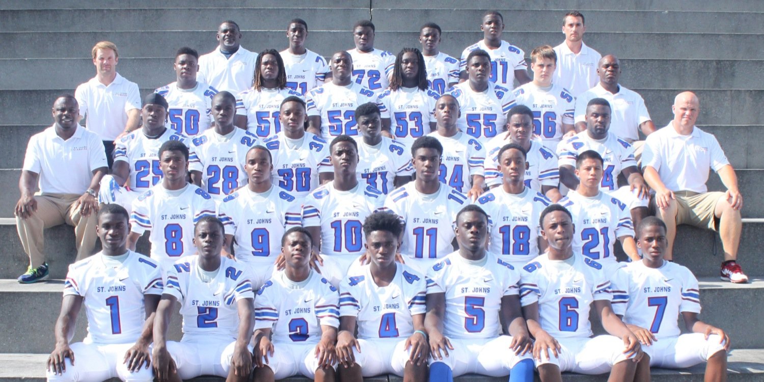 St Johns Football banner