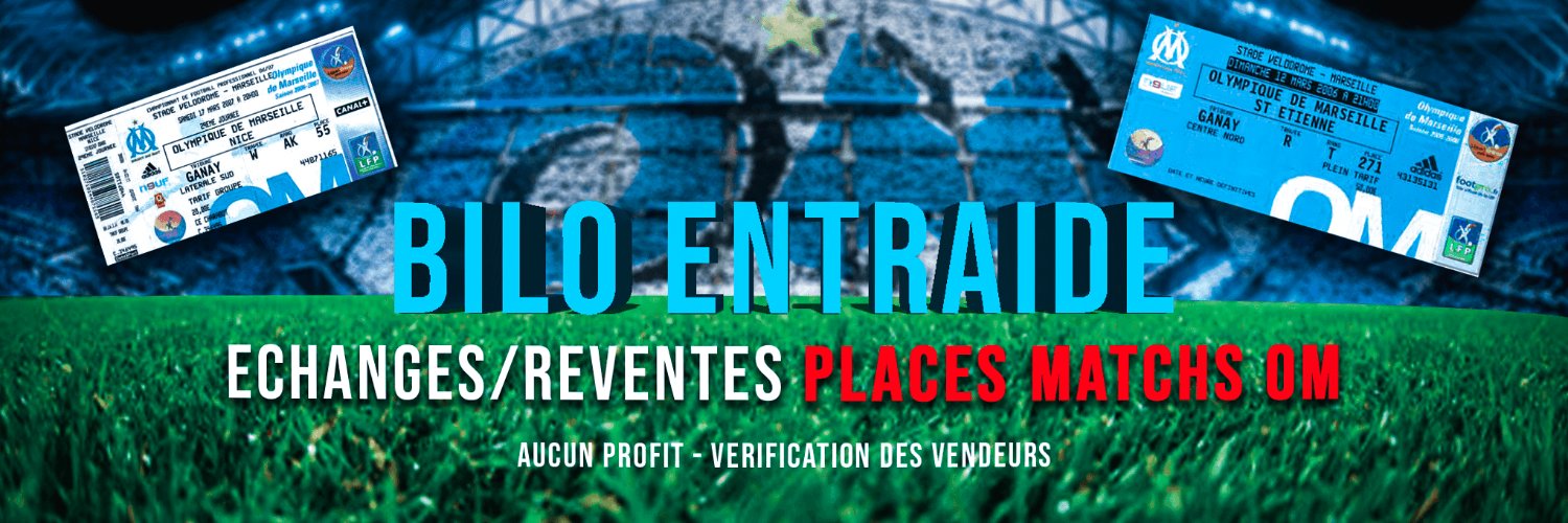 OM BILLETS 🎟️ banner