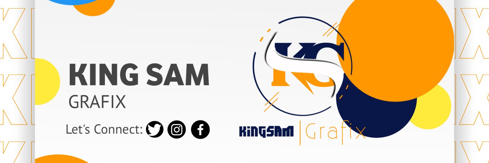 kingsamgrafix's profile banner image