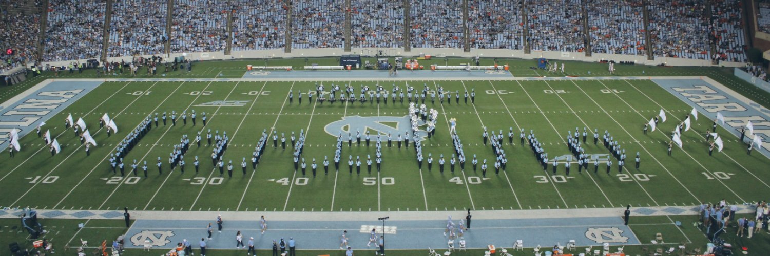 UNC Bands Alumni Association banner