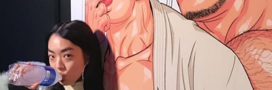 Senshi's hairy ball sweat banner