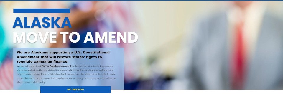 Alaska Move to Amend banner