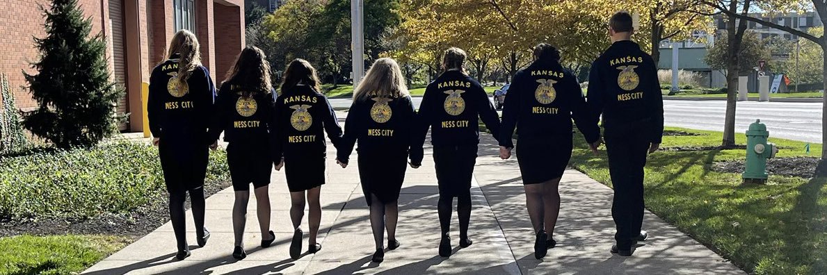 Ness City FFA banner