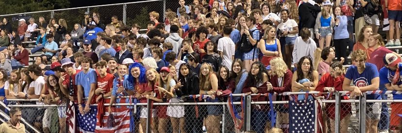 QV Student Section 23’ banner