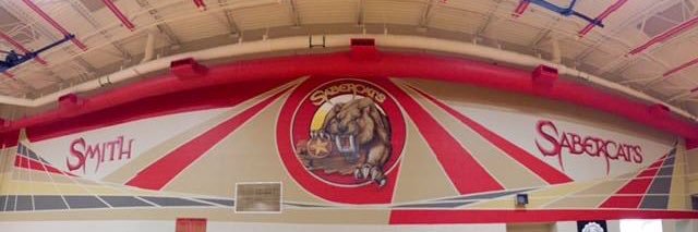 Smith Middle School Lady Sabercat Athletics banner