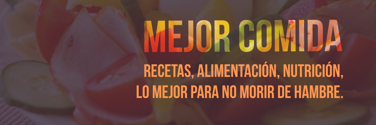 mejorcomida's profile banner image