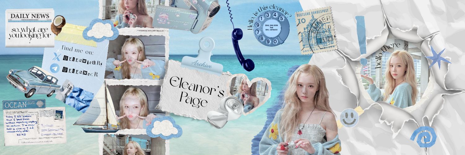 🫧﹕𐔌𝐄𝒍ᥱᥲᥒ᥆r 𑣲꒱ banner