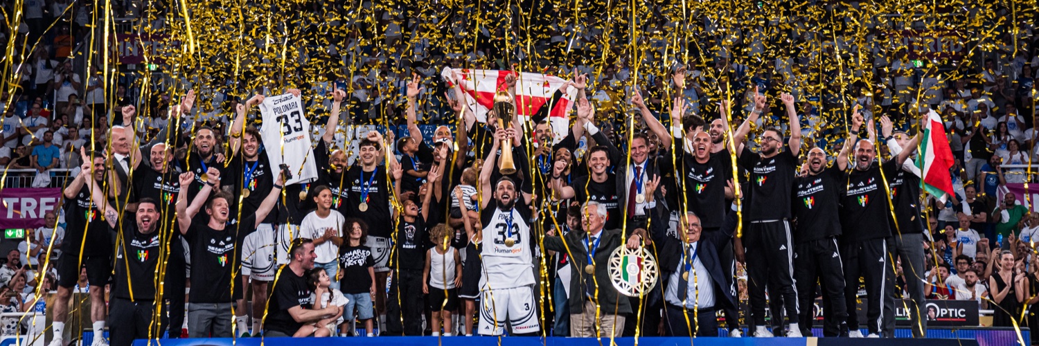 Virtus Bologna's banner