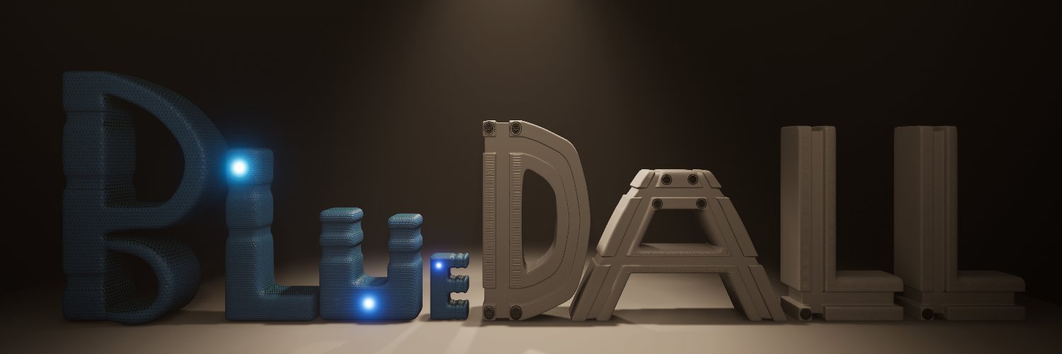 Blue Dall | coming soon on Kickstarter banner