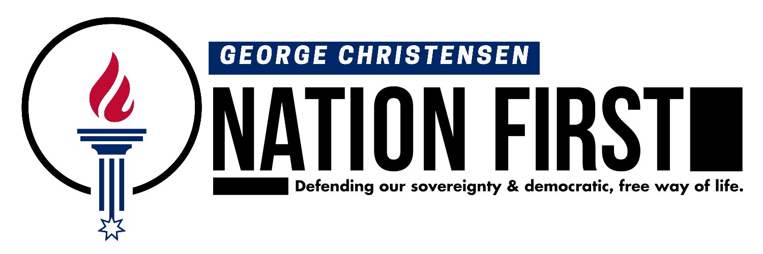 George Christensen's banner