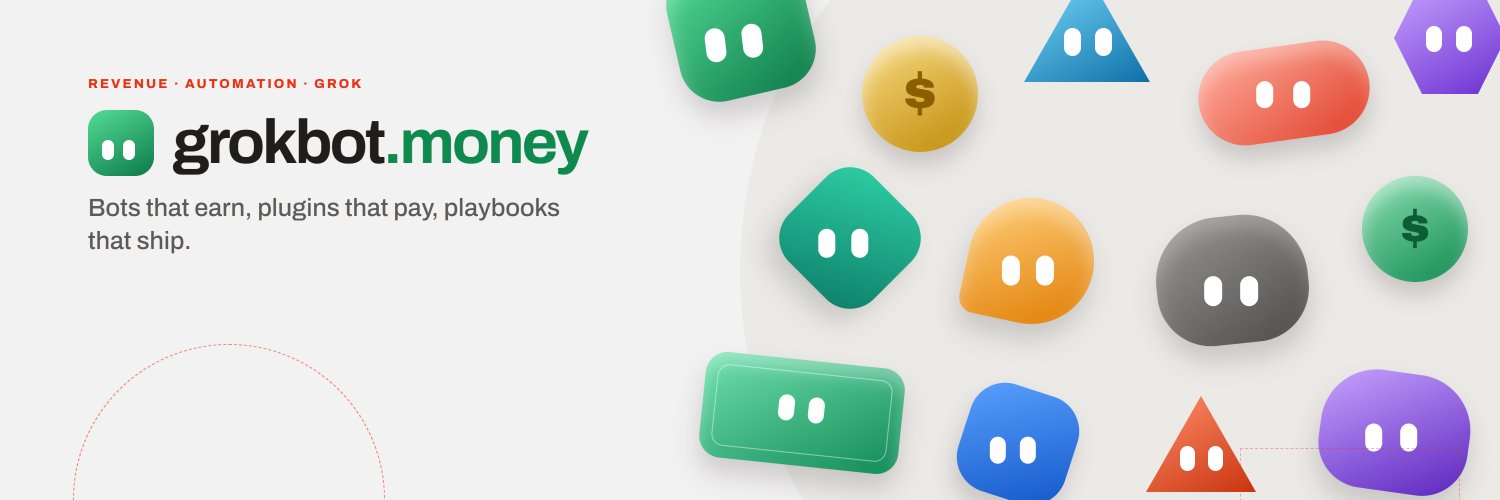 GrokBotMoney's profile banner image