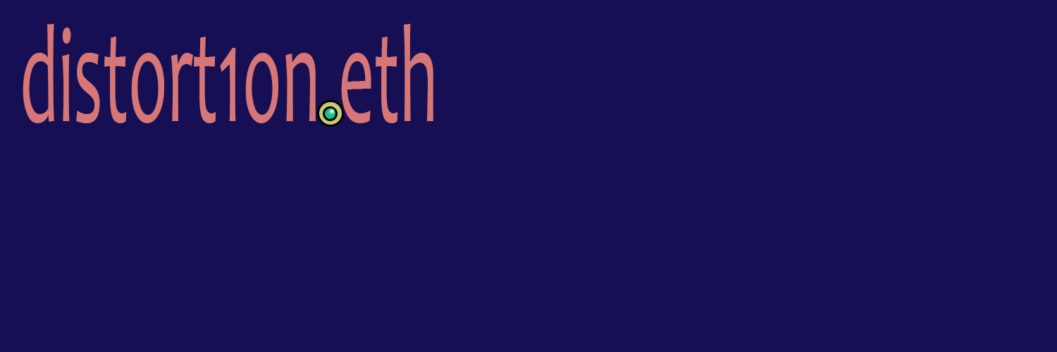distort1on.eth banner