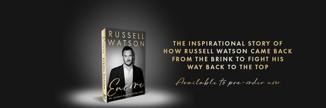 Russell Watson banner