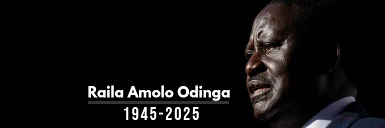 Friends of Raila Odinga banner