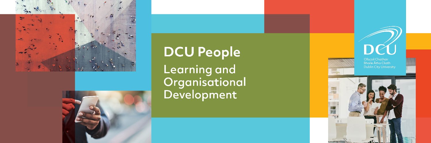 DCU Learning & Organisational Development banner