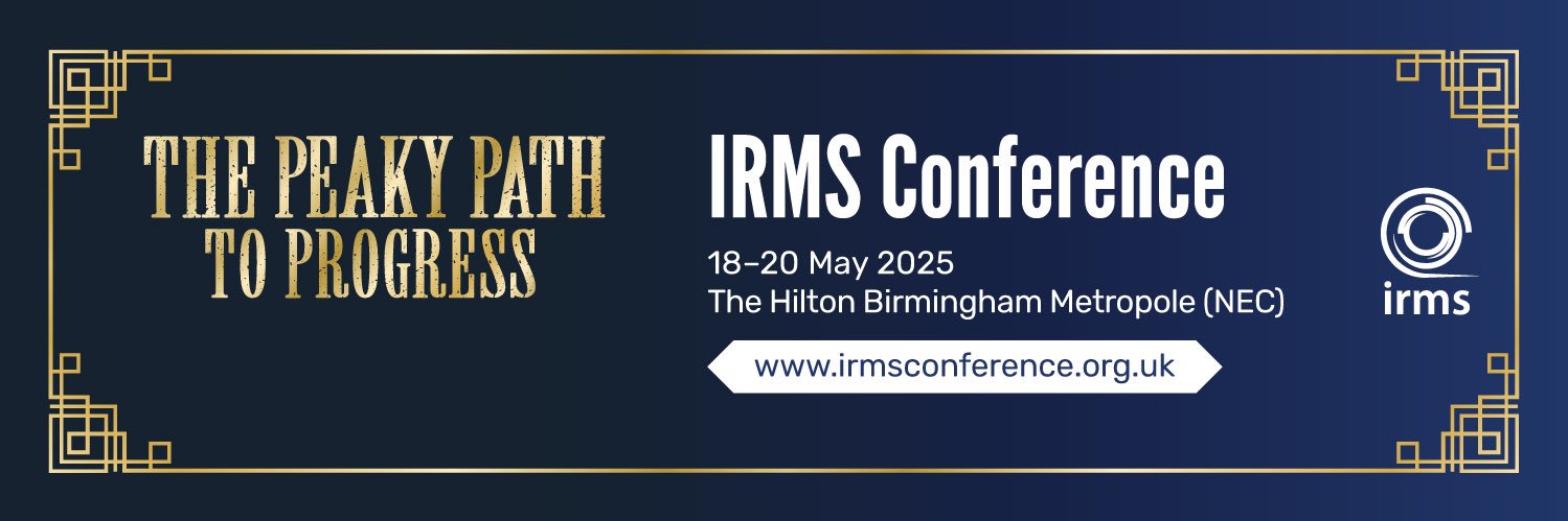 IRMS banner